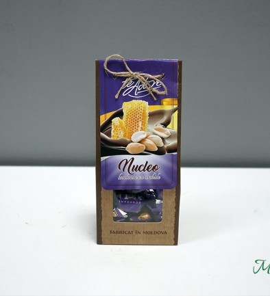 Bomboane Te Ador Nucleo Arahide cu miere în ciocolată 220g foto 394x433